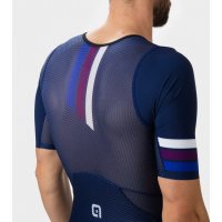 ALE Front Zipper Skinsuits Man Trigger SS Blue фото 5