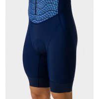 ALE Front Zipper Skinsuits Man Dive SL Navy Blue фото 3