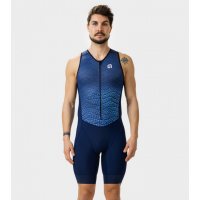 ALE Front Zipper Skinsuits Man Dive SL Navy Blue фото