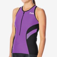 TYR Women's Competitor Tri Tank / Женская стартовая майка фото 2