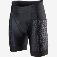 TYR Women's 6” Competitor Tri Short W Black / Женские стартовые шорты фото 4