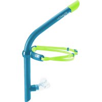 TYR Ultralite Snorkel Elite Blue / Трубка для плавания фото