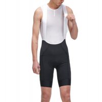 GRC Tech Bib Shorts Black-White Strap / Велотрусы фото