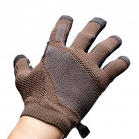 GRC Research Reflective Knit Gloves Brown / Велоперчатки с длинными пальцами фото 3