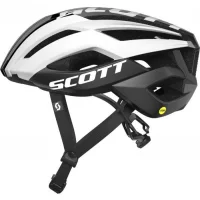 Scott Arx Plus white/black / Шлем велосипедный фото 2