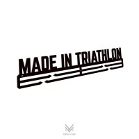 Made in Triathlon Чёрный / Держатель для медалей фото