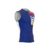 Compressport Tri Postural Aero Ss Top Kona / Майка для триатлона мужская фото