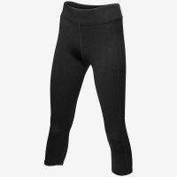 TYR Solid Kalani Capri Black / Тайтсы фото 6