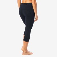 TYR Solid Kalani Capri Black / Тайтсы фото 3