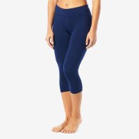 TYR Solid Kalani Capri Navy blue / Тайтсы фото