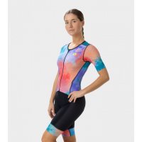 ALE Front Zipper Skinsuits Women Bomb SS Pink фото 2