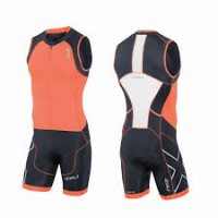 2XU Long Zip Trisuit 2017 / Мужской стартовый костюм с длинной молнией фото 1