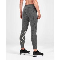 2XU Mid Rise Compression Tight / Женская компрессионные тайтсы с высоким поясом фото 1