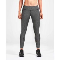 2XU Mid Rise Compression Tight / Женская компрессионные тайтсы с высоким поясом фото 2