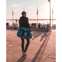 SailFish Waterproof Sportsbag Dublin Blue / Водонепроницаемая спортивная сумка-рюкзак фото 3