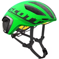 Scott Cadence Plus Green Flash\Black / Шлем велосипедный фото
