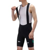 GRC Will Bryant Limited Bib Shorts Navy / Велошорты мужские с лямками фото 4