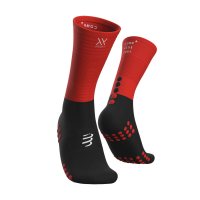 Compressport Mid Compression Black Red / Носки фото