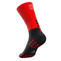 Compressport Mid Compression Black Red / Носки фото 1