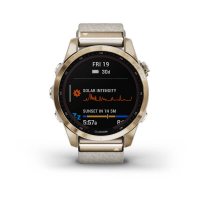 Fenix 7s Sapphire Solar титановый кремовый с нейлоновым ремешком  фото 7