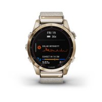 Fenix 7s Sapphire Solar титановый кремовый с нейлоновым ремешком  фото 8
