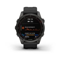 Garmin Fenix 7s Sapphire Solar титановый угольно-серый DLC / Спортивные часы фото 7