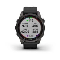 Garmin Fenix 7s Sapphire Solar титановый угольно-серый DLC / Спортивные часы фото 8