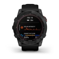 Garmin Fenix 7X Solar серый с черным ремешком / Спортивные часы фото 1