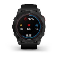 Garmin Fenix 7X Solar серый с черным ремешком / Спортивные часы фото 5