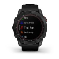 Garmin Fenix 7X Solar серый с черным ремешком / Спортивные часы фото 6