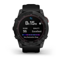 Garmin Fenix 7X Solar серый с черным ремешком / Спортивные часы фото 8