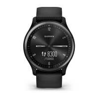 vivomove Sport черный, серый безель, с силиконовым ремешком  фото 3