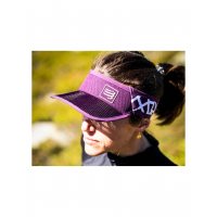 Compressport Spiderweb Ultralight Visor Winterbloom/White / Визор фото 2