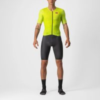 Castelli PR Seed Suit Men`s Yellow - Green / Мужской стартовый костюм с рукавами фото