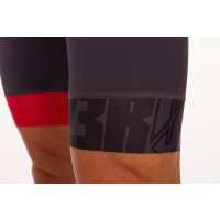 Z3R0D Racer TriSuit Красный / Мужской стартовый костюм с рукавами фото 3