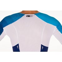 Z3R0D Racer TriSuit Синий / Мужской стартовый костюм с рукавами фото 4