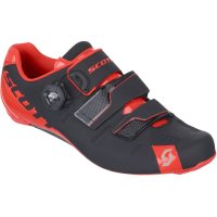 Scott Road Premium black/neon red gloss / Велотуфли шоссейные  фото 2