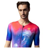 Ale Front Zipper Skinsuits Man Sea / Мужской стартовый костюм фото 2