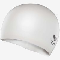 TYR Wrinkle Free Junior Silicone Cap / Шапочка плавательная подростковая фото 1