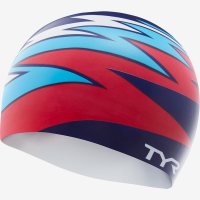 TYR Zig Zag Swim Cap / Шапочка для плавания фото 1