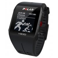 POLAR V800 Black H10 HR + Strava / Спортивные часы с пульсометром фото