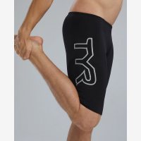 TYR Large Logo Solid Jammer Black / Джаммеры фото 5