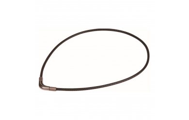 Phiten Rakuwa Necklace Metax Chopper Model Brown / Ожерелье