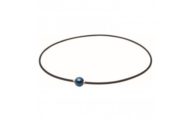 Phiten Rakuwa Necklace Metax Mirror Ball Blue / Ожерелье