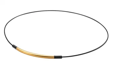 Phiten Rakuwa Necklace Wire Extreme Round Gold / Ожерелье
