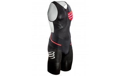 Compressport TR3 Aero Trisuit / Мужской компрессионный стартовый костюм без рукавов