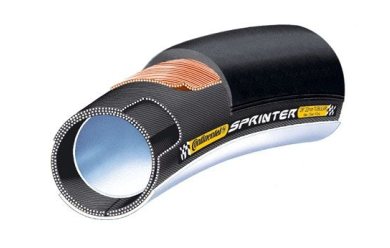 Continental Трубка шоссе Sprinter, 28" x 22мм, BlackChili Compound – SafetySystem Breaker – 3/180 TP
