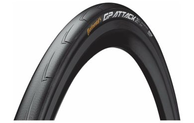 Покрышка Continental Grand Prix Attack, 700 x 23C, 23-622, чёр./чёр. складная, BlackChili Compound –