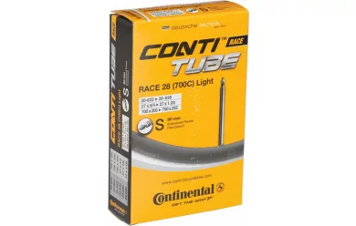 Continental Light 700 x 18-25mm 80 mm Presta Valve Tube / Камера
