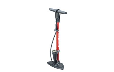 Topeak JoeBlow Max HP Floor Pump 160 PSI/11 BAR, red / Насос напольный
